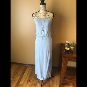Gap strapless maxi dress